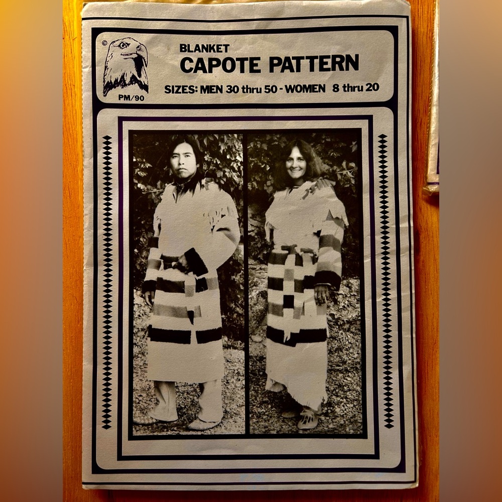 Blanket Capote Eagel’s Nest Patter All sizes